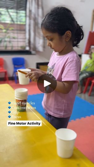 10K views · 532 reactions | Fine Motor Activity!  All you need is paper glasses and ice cream sticks!!  #kidsactivities #finemotorskills #finemotoractivity #finemotoractivities #finemotorplay #finemotorskillsactivities #finemotordevelopment #smallmuscles #nashikclasses #nashik #nashikschool #nashikkids | Sargam S. Racca’s Kids Time Finemotorskills Activities, Paper Glasses, Ice Cream Sticks, Fine Motor Activity, Fine Motor Skills Activities, Ice Cream Stick, 10k Views, Fine Motor Activities, Motor Activities