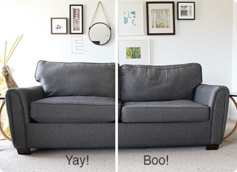 How to Fix Saggy Couch - need to do this in the next housing expense tax cycle! Shop around for prices--they vary a lot. Referb Furniture, Couch Repair, Couch Makeover, Furniture Fix, Old Sofa, Furniture Logo, Sofa Cushions, Couch Cushions, Furniture Hacks