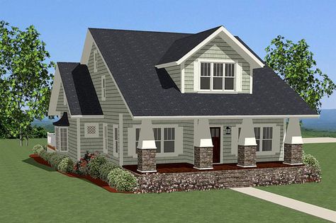 House Plan 898-21 Vaulted Master Suite, Craftsman Bungalow House Plans, Vaulted Master, Bungalow Style House Plans, Farmhouse Style House Plans, Craftsman Style Homes, Bungalow House Plans, Craftsman Style House Plans, Craftsman House Plan