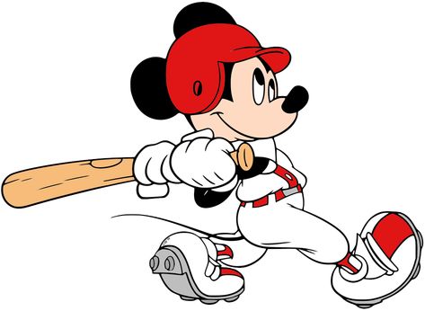 Mickey Mouse Baseball, Sports Theme Classroom, Welcome Embroidery, Wood Yard Art, American Cartoons, Classic Mickey Mouse, Disney And Pixar, Disney Embroidery, Mickey Mouse Minnie Mouse