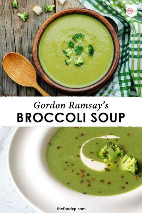 Brocolli Soup Recipes, Healthy Broccoli Soup, Veggie Casserole Recipes, Broccoli Soup Healthy, Matzo Ball Soup Recipe, Broccoli Soup Recipe, Gordon Ramsay Recipe, Healthy Broccoli, Comfort Soup Recipes