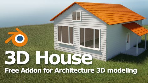 Share a way to make a 3D house in quick, using use free addon with lot of assets. happy sharing. #blender #3d #cgian Watch here, https://cgian.com/2023/04/blender-how-to-model-a-house Blender 3d House, Blender 3d Architecture, Blender House, 3d Modeling Tutorial, Making A Model, 3d House, 3d Architecture, Blender Tutorial, House Architecture