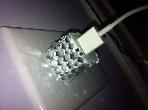 Bejeweled iPhone charger by: Abi(: Burnt Iphone Charger Proof, Iphone Charger Spoiled, Charger Spoil Proof, Burnt Charger Proof For Client, Spoiled Charger, Spoil Charger Format, Burnt Charger, Beautiful Casual Dresses, Color Combinations For Clothes