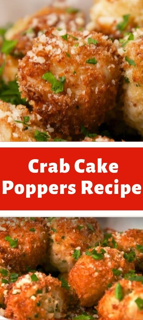 Crab Cake Balls Recipe, Crab Clusters In Oven, Shrimp And Crab Balls, Crab Cake Poppers Recipe, Savory Balls Recipe, Coastal Appetizers, Mini Crab Cake Appetizer, Fried Crab Balls, Crab Cake Balls