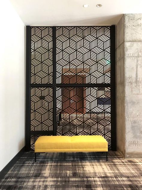 Laser cut screens and Laser cut panels - Miles and Lincoln Jaali Design, Laser Cut Screens, Grill Gate Design, Metal Doors Design, Steel Door Design, Balcony Grill, Grill Door Design, Balcony Grill Design, Laser Cut Panels