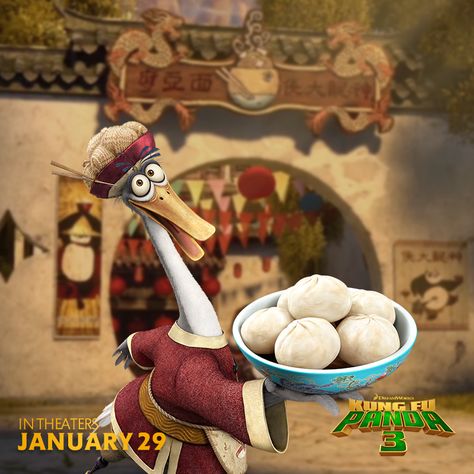 Share this post to support Mr. Ping’s small biz and big dumpling dreams! Big Dumpling, Oroku Saki, Animated Food, Master Shifu, Kung Fu Panda 3, Restaurant China, Animation Movies, Panda Love, Dreamworks Animation