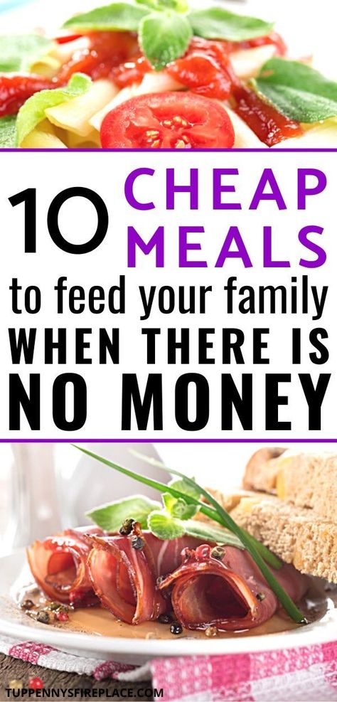 Cheap And Easy Meals, Cheap Healthy Dinners, Dirt Cheap Meals, Quick Cheap Meals, Cheap Meal Plans, Cheap Meals To Make, Recipes For College Students, Meals On A Budget, Cheap Family Meals