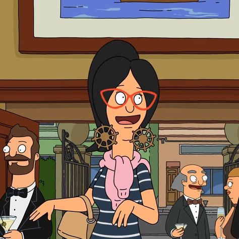 Tina Belcher Costume, Linda Bobs Burgers, Bobs Burgers Gif, Chowder Cartoon, Bobs Burgers Funny, Burger Icon, Tina Belcher, Cartoon Video Games, Strong Female Characters