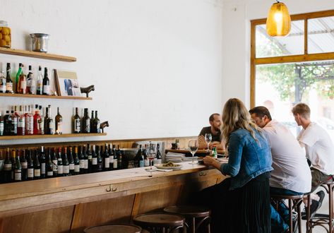 It may be small, but this neighbourhood wine bar packs a huge range. Scandinavian Bar Design, Small Wine Bar Ideas, Wine Bar Decor Ideas, Small Wine Bar, Wine Bar Interior, Italian Restaurant Design, Natural Wine Bar, Wine Pub, Wine Bar Design