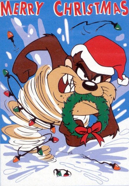 Taz Tattoo, Tasmanian Devil Cartoon, Looney Tunes Party, Freddy Krueger Art, Tasmanian Devil Looney Tunes, Disney Characters Christmas, Looney Tunes Wallpaper, Tazmanian Devil, Christmas Cutouts