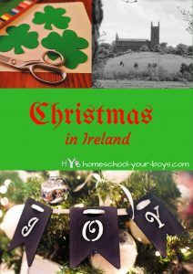 Christmas in Ireland - A Unit Study Ireland Christmas Crafts For Kids, Christmas Unit Study, Irish Christmas Traditions, Christmas In Ireland, Homeschool Holidays, Christmas Learning, Christmas Units, Elementary Curriculum, Irish Christmas