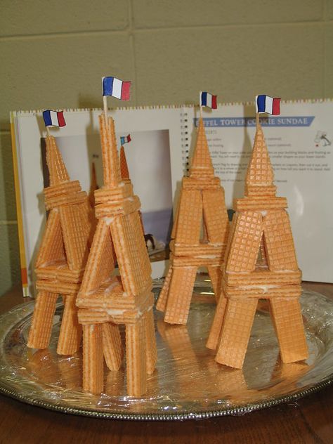 Around The World Theme Party, Eiffel Tower Craft, France For Kids, Around The World Crafts For Kids, France Craft, Paris Crafts, Around The World Theme, French Crafts, Paris Birthday Parties