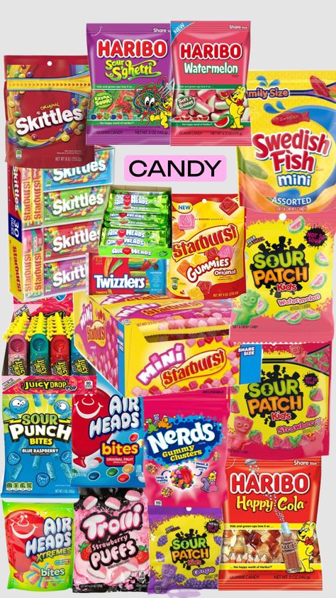 candy !! #candy #candysalad #sports #snacks #trendy #tiktok 90s Candy, Sports Snacks, Sleepover Snacks, Fish Candy, Easy Birthday Gifts, Trendy Tiktok, Popular Candy, Paper Food, Hair Illustration