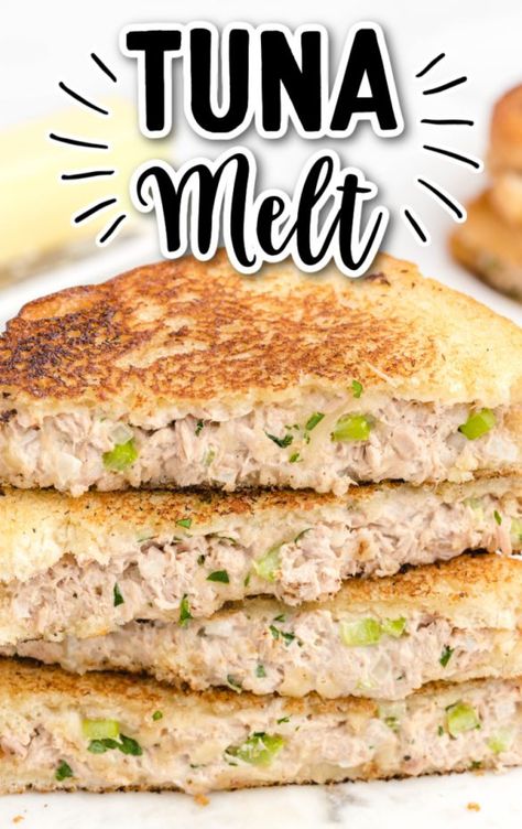 Grilled Tuna Sandwich Recipes, Tuna Salad Melt, Tuna Melts Sandwich, Tuna Toasties, Grilled Tuna Sandwich, Best Tuna Melt Sandwich, Simple Sandwich Recipes, Classic Tuna Salad Sandwich, Melt Sandwiches