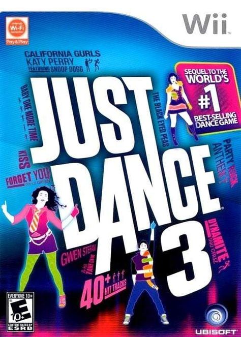 Just Dance 3 - Nintendo Wii – Gandorion Games Exercise Games, Just Dance 4, Just Dance 3, Taio Cruz, Dance Games, Vintage Video Games, Baby One More Time, Wii Games, Party Rock