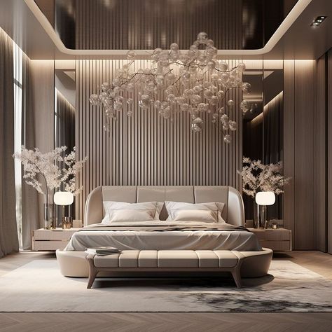 Luxurious Bedrooms Master, Luxury Bedrooms, Bedroom Interior Design Luxury, Modern Luxury Bedroom, Modern Bedroom Interior, Luxury Bedroom Design, Sophisticated Decor, Luxury Bedroom Master, Bedroom Decor Design