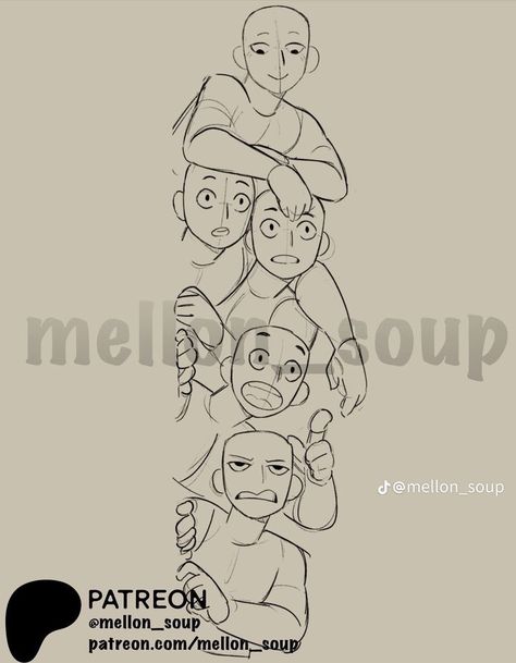 Person Getting Up Reference, Two Characters Drawing Reference, Drawing Reference Poses Villian, Character Design Template Art, Phone Call Drawing Reference, 8 Character Group Poses, Pose Refs Drawing, 3 Person Reference Poses, 4 Character Pose