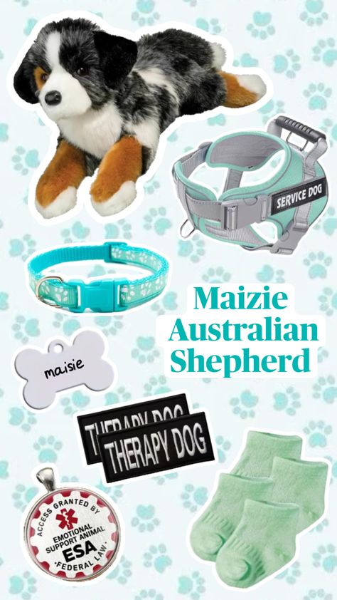 #douglasdog #australianshepherd #essa #agere #emotionalsupportstuffedanimal #ageregression #plushies #douglasplush #ageregressor #outfit #moodboard #aesthetic #outfitinspo #dogfashion Preppy Desk Decor, Christmas To Do List, Emotional Support Dog, Support Dog, Emotional Support Animal, Moodboard Aesthetic, Dog Stuffed Animal, Paper Doll Template, Silly Dogs