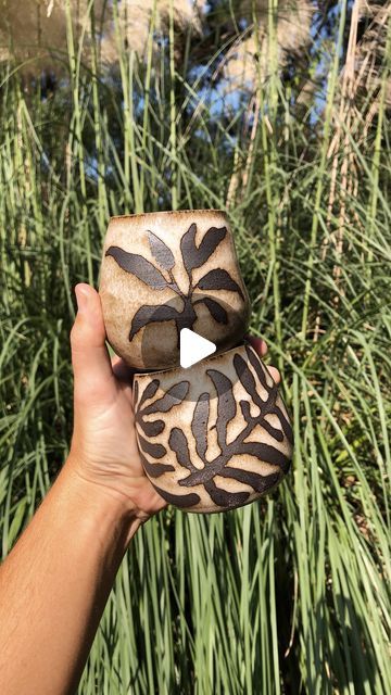 Ruth on Instagram: "What I sounded like opening the kiln this morning😍 this was my first time trying a wax resist with this dark clay body and it’s soo good. I can’t pick a favorite design!  • #ceramicart #glazedpottery #handmadeceramics #ceramicartist" Glaze Designs, Clay Bodies, Wax Resist, Pottery Glazes, Glazes For Pottery, Ceramic Artists, Sounds Like, Ceramic Bowls, Ceramic Art