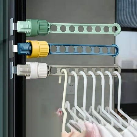 Clothes Drying, Hanging Clothes, Household Products, Window Frame, Coat Hanger, Drying Rack, Clothes Hanger, Home Organization, Home And Living