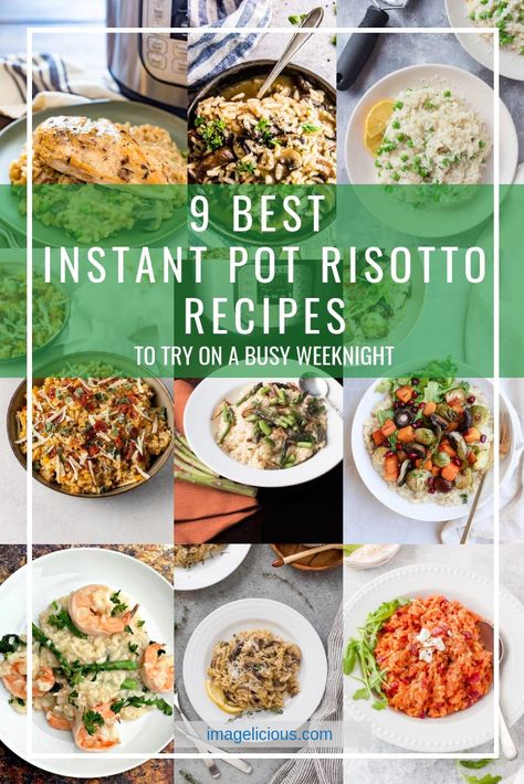 Instant Pot Risotto Recipes, Instant Pot Risotto, Delicious Instant Pot Recipes, Vegetable Risotto, Easy Pressure Cooker Recipes, Chicken Risotto, Instant Pot Ideas, Best Instant Pot Recipe, Recipes Instant Pot