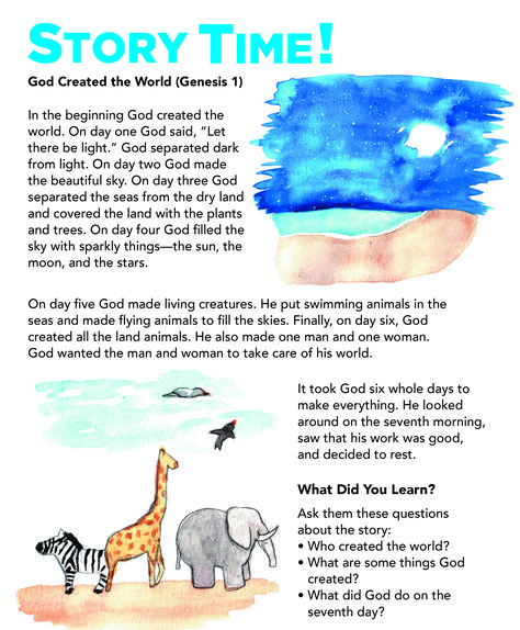 Bible Story Games For Preschoolers, Creation Bible Lesson For Preschoolers, Creation Bible Story For Preschoolers, Creation Worksheets For Kids, Nursery Sunday School Lessons, Creation Story For Preschoolers, Toddler Sunday School Lessons, Bible Stories For Preschoolers, Bible Stories For Toddlers