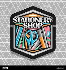 Stationery shop Stock Vector Images - Alamy