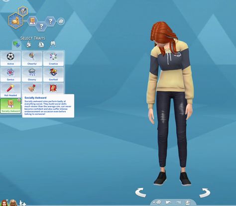 Sims More Traits Mod, Sims 4 Traits And Aspirations, Sims 4 Disorder Traits, Sims 3 Traits, Sims 4 Trait Mods, Sims 4 Traits, Dog Patch, Socially Awkward, Cut And Paste