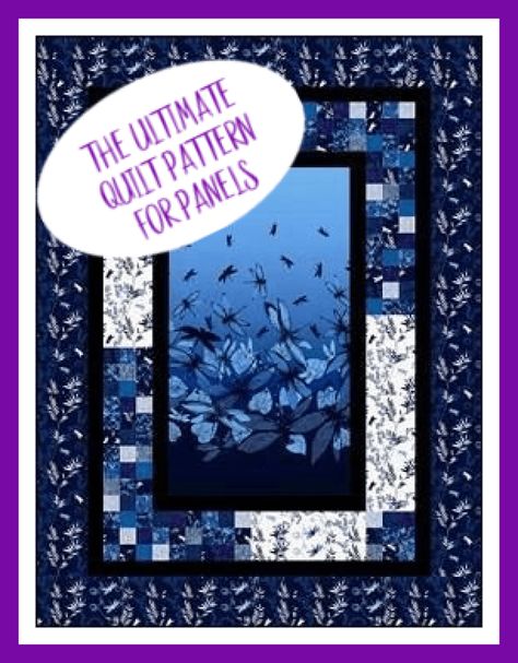 Small Panel Quilts Ideas Layout Patterns Free, Panel Quilts Ideas Layout Patterns Free, Quilting Panels, Quilt Collection, Quilt Panels, Panel Quilt Patterns, Block Quilts, Fabric Panel Quilts, Border Ideas