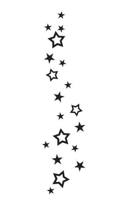 Y2k Star Drawing, Stars Tattoo Designs For Women, Star Tramp Stamp Tattoos, Stars Tattoo Stencil, 6 Point Star Tattoo, Early 2000s Tattoos, Star Tattoo Stencil, Sparkle Png, Emo Tattoos