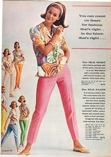 Sears Spring/Summer 1963 | barbiescanner | Flickr 1960s Fashion Pants, 1963 Fashion, 1960s Pants, Fashion 60s, 60s Women, 1960 Fashion, Mode Retro, Retro Pants, 60s And 70s Fashion