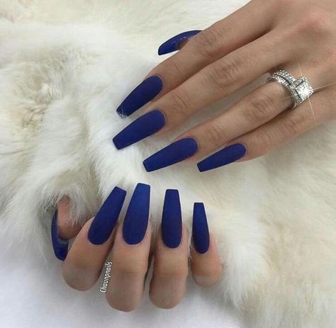 Meet Stella a goody two shoe girl but the doesn't stop her being sarc… #teenfiction #Teen Fiction #amreading #books #wattpad Blue Coffin Nails, Navy Blue Nails, Unghie Nail Art, Blue Acrylic Nails, Blue Nail, Acrylic Nails Coffin, Hot Nails, Coffin Nails Designs, Dream Nails