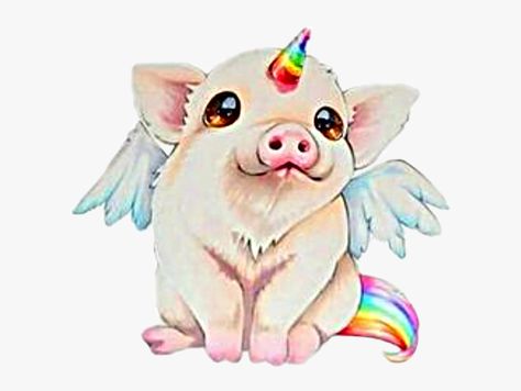 Flying Pig Drawing, Flying Pig Tattoo, Flying Pigs Art, Pig Pics, Unicorn Pig, Pig Tattoo, Pig Drawing, Unicorn Drawing, Funny Pigs