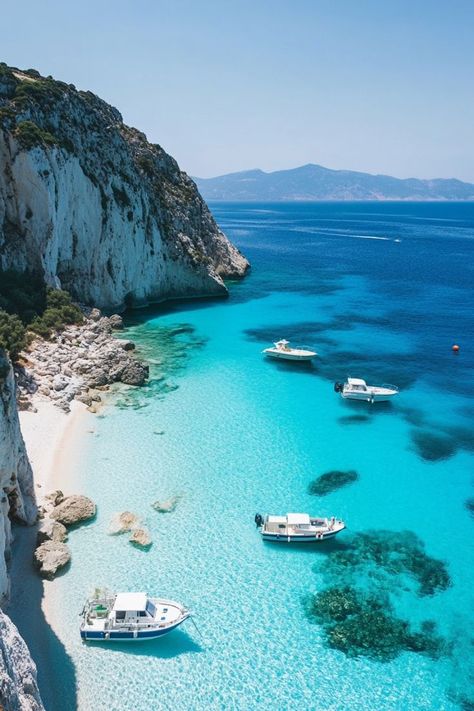 Enjoy Eco-Friendly Island Hopping in Greece's Azure Waters 🏝️✨ Explore Greece's stunning islands with sustainable travel practices. Stay in eco-conscious accommodations, use green transportation, and support local eco-tourism initiatives. 🌿🇬🇷 #EcoTravelGreece #SustainableTourism #GreenIslands #Greece Los Greece, Greece Island Hopping, Greece Tourism, Green Transportation, Eco Tourism, Greece Islands, Sustainable Tourism, Sustainable Travel, Island Hopping