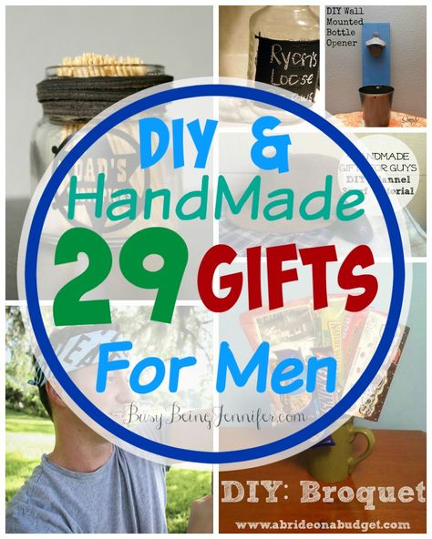 Diy Gifts For Christmas, Diy Gifts For Men, Handmade Gifts For Men, Diy Hanging Shelves, Gifts For Guys, Diy For Men, Diy Spa, Cadeau Diy, Diy Bottle