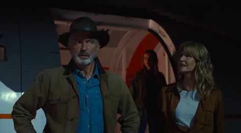 Dr Ellie Sattler, Maisie Lockwood, Dr Alan Grant, Ellie Sattler, Alan Grant, Jurassic World Dominion, Camp Cretaceous, Laura Dern, Chaos Theory