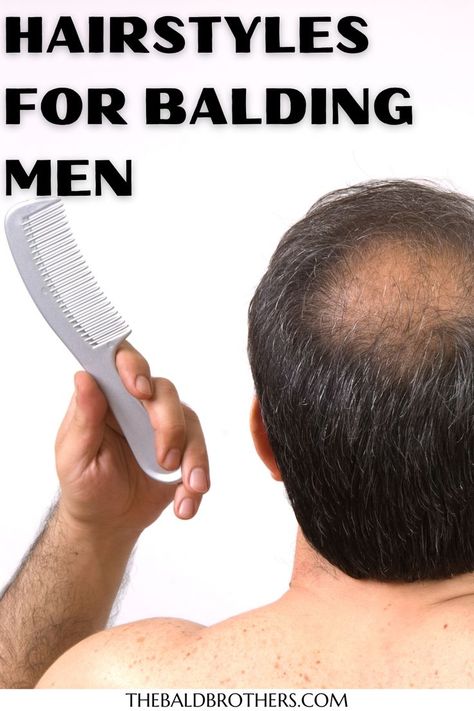 These hairstyles for balding men will help you deal with your baldness. Bald Hairstyles For Women, Shaved Head With Beard, Bald Haircut, Haircuts For Balding Men, Oblong Face Hairstyles, 70 Hairstyles, Balding Mens Hairstyles, Bald Look, Hairstyle For Men