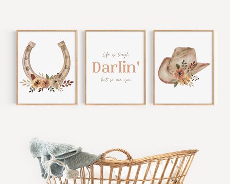 Country Girl Nursery, Baby Girl Western Nursery, Horse Nursery Theme, Western House, Cowgirl Bedroom, Country Nursery, Horse Nursery, Western Nursery, Girl Nursery Themes