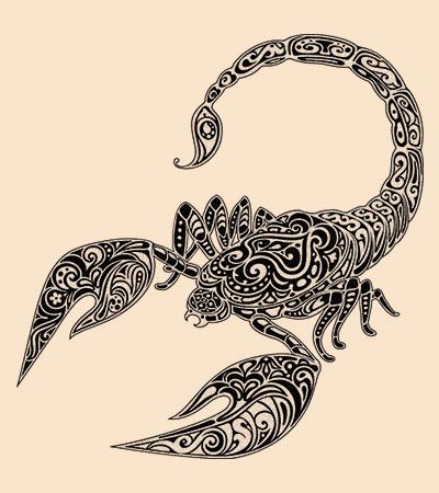 Scorpion Tattoo Design Neck, Mandala Scorpion Tattoo, Aztec Scorpion Tattoo, Tattoos On The Neck, Small Neck Tattoo, Maori Tattoo Frau, Scorpio Art, Super Tattoo, Airbrush Tattoo