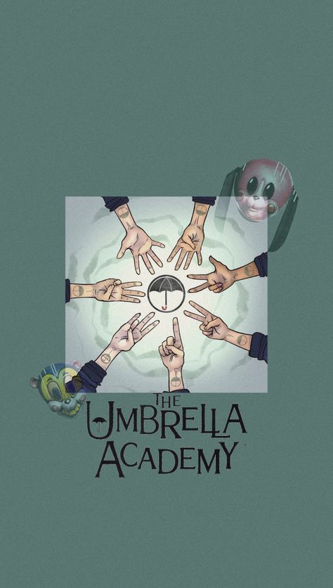 Wallpaper The Umbrella Academy Wallpaper, Umbrella Academy Wallpaper, Funny Umbrella, It The Clown Movie, Best Umbrella, The Best Series Ever, Umbrella Academy, Simple Wallpapers, Art Drawings Sketches Simple