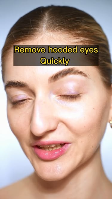 (tt: @valeriiaveksler) How to Remove Hooded Eyes Tutorials 👁️ Discover expert tips and step-by-step tutorials to help you enhance and transform hooded eyes. In this pin, we unveil techniques to address hooded eyelids and create a lifted and more open appearance. Unlock the secrets to achieving beautiful eye looks that showcase your unique beauty. Say goodbye to hooded eyes and embrace a refreshed and rejuvenated gaze! How To Hide Hooded Eyelids, What Are Hooded Eyes, How To Lift Sagging Eyelids, Half Hooded Eyes, Fix Hooded Eyelids, How To Fix Uneven Eyes, How To Fix A Lazy Eye, Get Rid Of Hooded Eyelids, How To Lift Eyelids Naturally