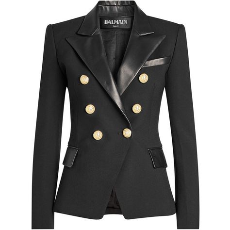 Balmain Wool Blazer (20,255 GTQ) ❤ liked on Polyvore featuring outerwear, jackets, blazers, black, balmain blazer, blazer jacket, balmain, fur-collar leather jackets and lapel jacket Balmain Jacket, Blazers Black, Balmain Blazer, Lapel Jacket, Couples Goals, Leather Collar, Wool Blazer, Cute Couples Goals, Wool Jacket