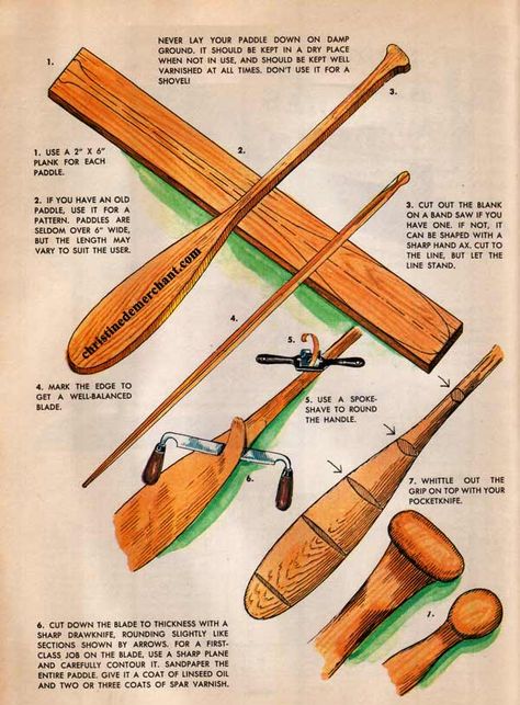 free canoe paddle plans Kayaking With Kids, Canoe Building, Wooden Canoe, Boat Oars, Canoe Camping, Canoe Boat, Wooden Boat Building, Build Your Own Boat, Kayak Boats