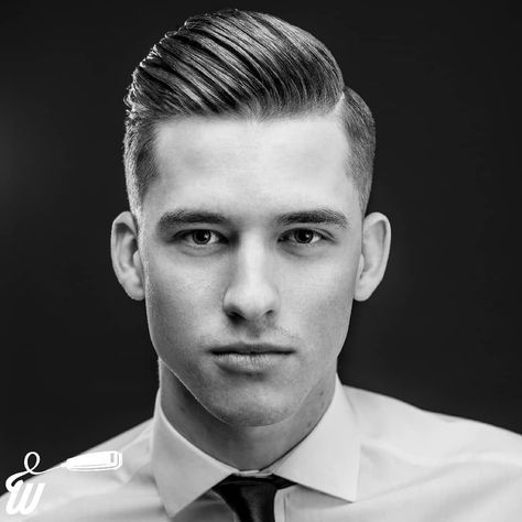 Executive Style, Haircut Men, Wroclaw, Haircuts For Men, Superman, For Men, Black And White, Hair, Black