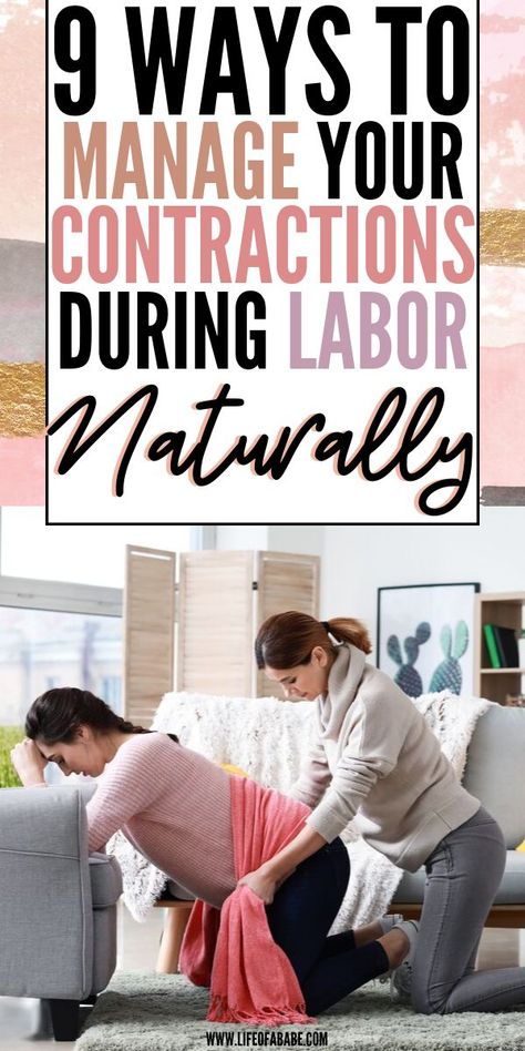 Labor Help, Breathing Techniques For Labor, Labor Pain Management, Back Labor, Natural Labor, Pain Management Techniques, Contractions Labor, Pregnancy Exercise, Easy Labor