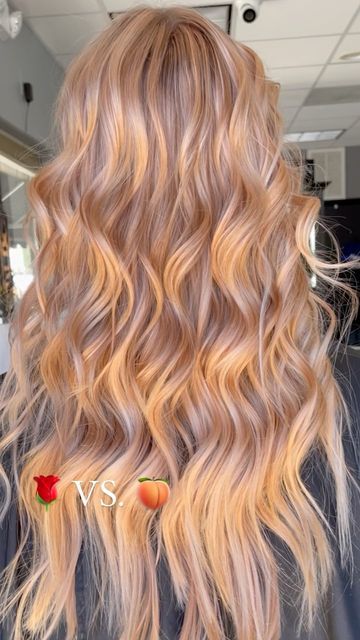 Redken Vro Shades Eq Formulas, Peachy Blonde Hair, Peachy Blonde, Peach Blonde, Hair Color Ideas For Brunettes Short, Hair Formulas, Rose Blonde, Blonde Toner, Excited For Fall