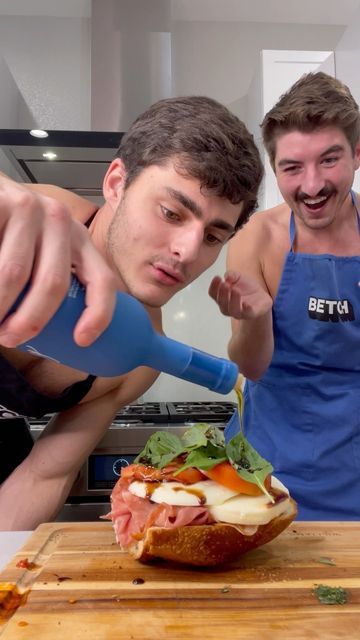 QCP on Instagram: "👇RECIPE BELOW👇 @salt_hank SIMPLE. TASTY. BEAUTIFUL. Caprese Sandwich with a Twist Ingredients: -bread of your choice -Plum tomatoes -Peperoncino -prosciutto -Mozzarella Cheese -Basil -Extra Virgin Olive Oil, Balsamic Instructions: Cmon. You can make a sandwich. BUON APETITO BETCH. ENJOY 👌" Salt Hank, Make A Sandwich, Caprese Sandwich, Panini Sandwiches, How To Make Sandwich, Italian Beauty, Plum Tomatoes, Italian Dishes, Virgin Olive Oil