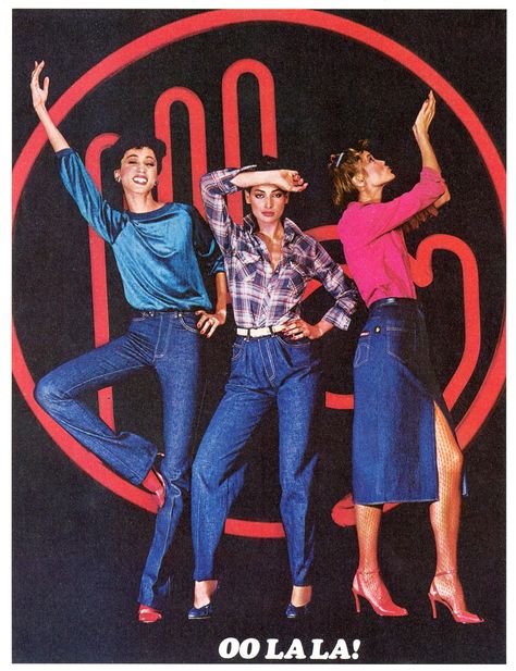 1979 Sasson Jeans Ad Sasson Jeans, Disco Fashion, Christie Brinkley, Va Va Voom, 1980s Fashion, 1970s Fashion, Clothing Logo, Print Ad, Denim Design