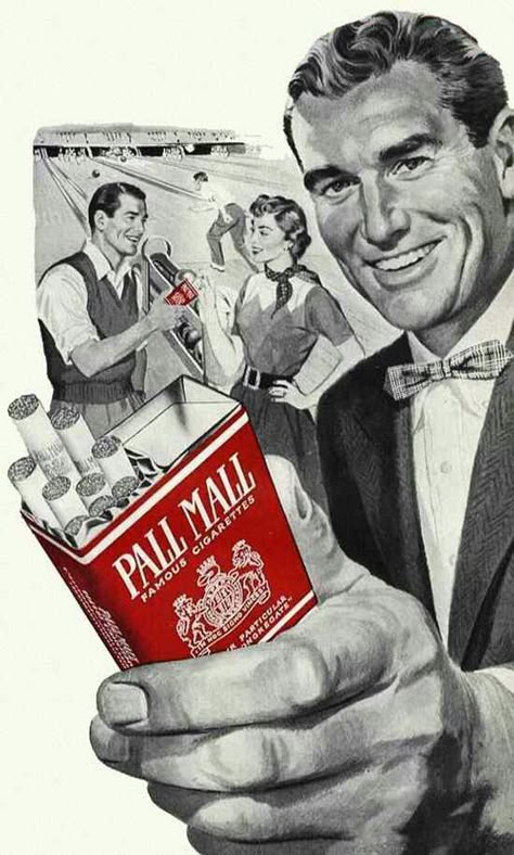 Pall Mall. Pall Mall, Vintage Advertising Posters, Old Advertisements, Retro Advertising, Retro Ads, Old Ads, Magazine Ads, Vintage Advertisement, Advertising Poster