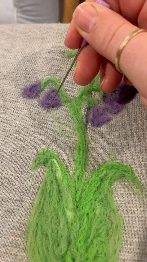 actonfoodforest on Instagram: WARNING - not garden related.. Mending a pocket with needle felting. @rudyjude inspired me to fix a sweater that had a ripped pocket. I… Living Tips, Fix It, Needle Felting, Inspire Me, Felt, On Instagram, Instagram